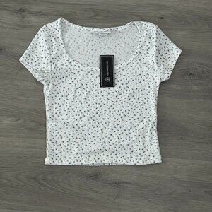 Just Polly New York flower top